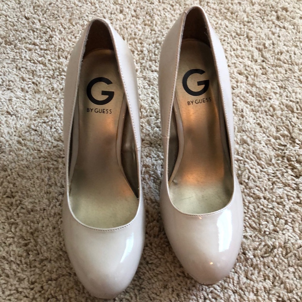 G by Guess nude heels